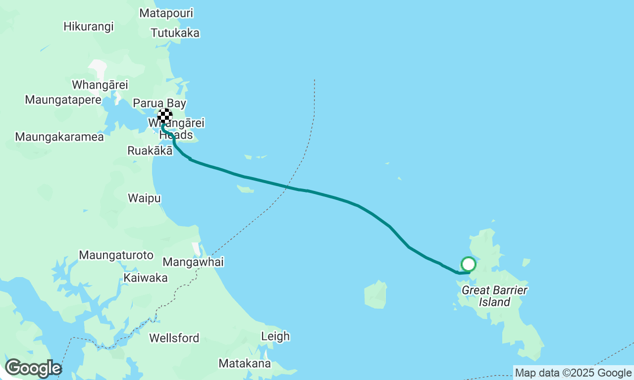 Karaka Bay to Whangarei Heads