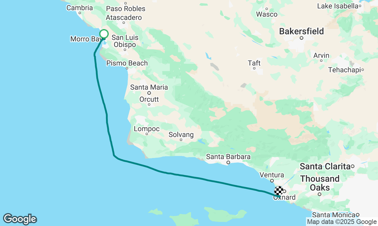 Morro Bay to Oxnard
