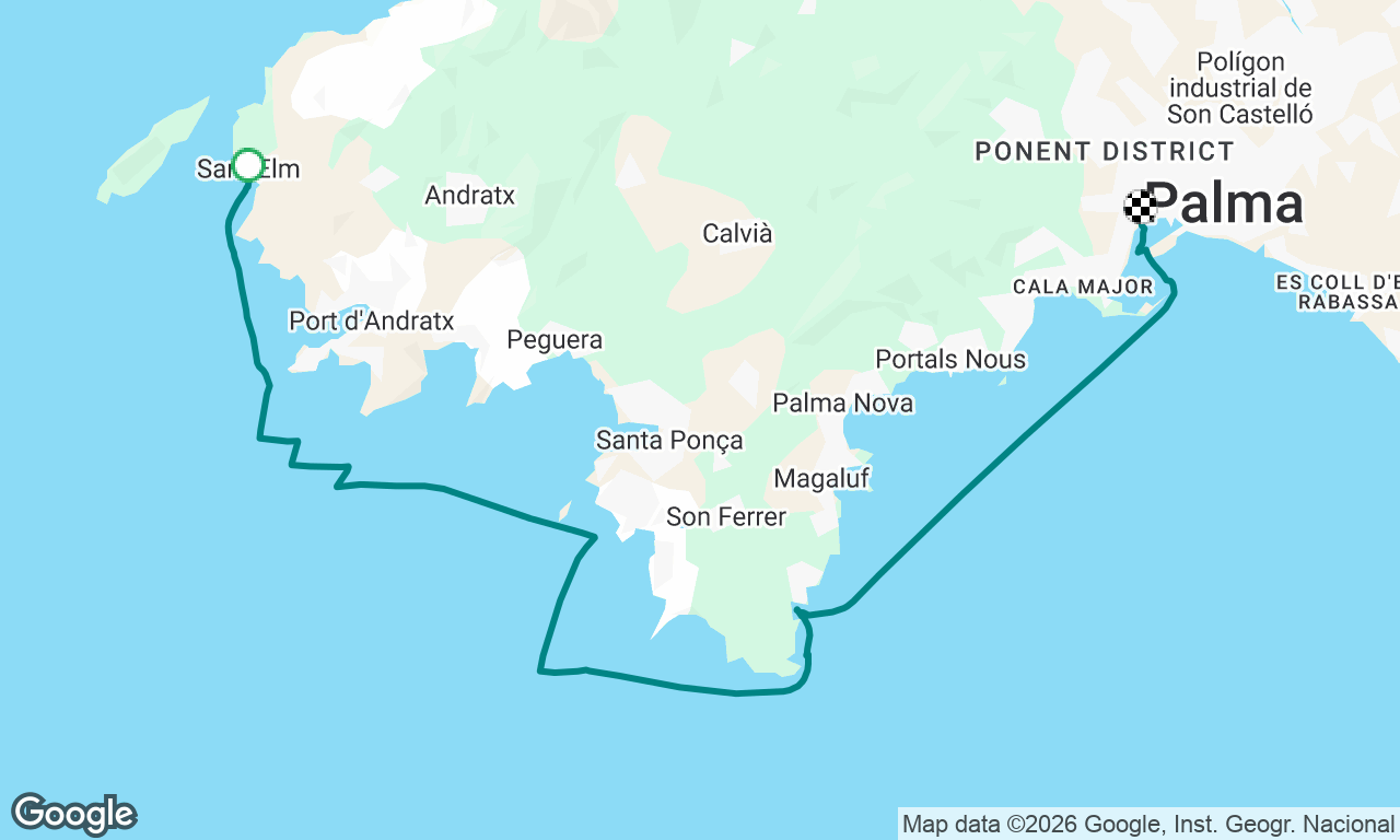 Voyage map