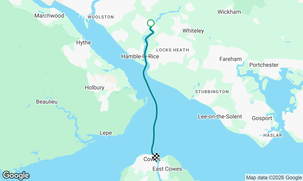 Voyage map