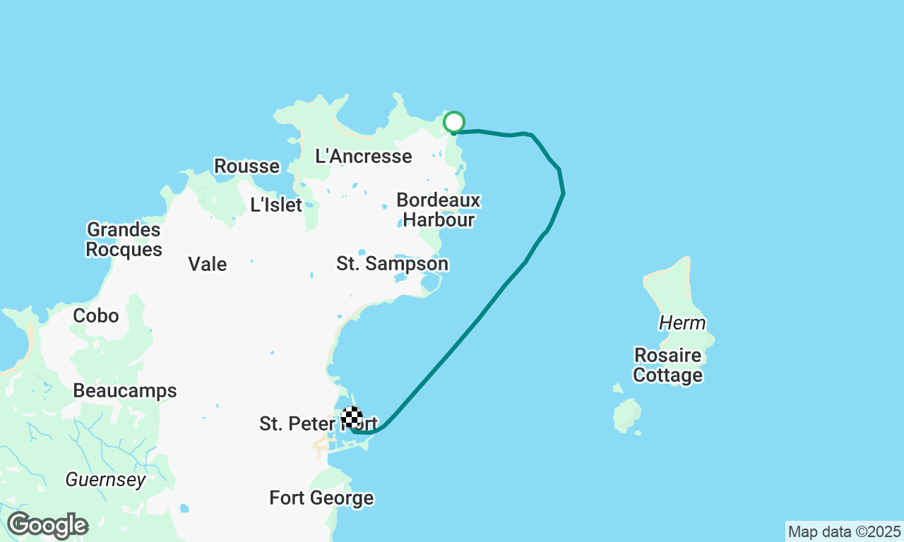 Beaucette to St Peter’s Port Guernsey 