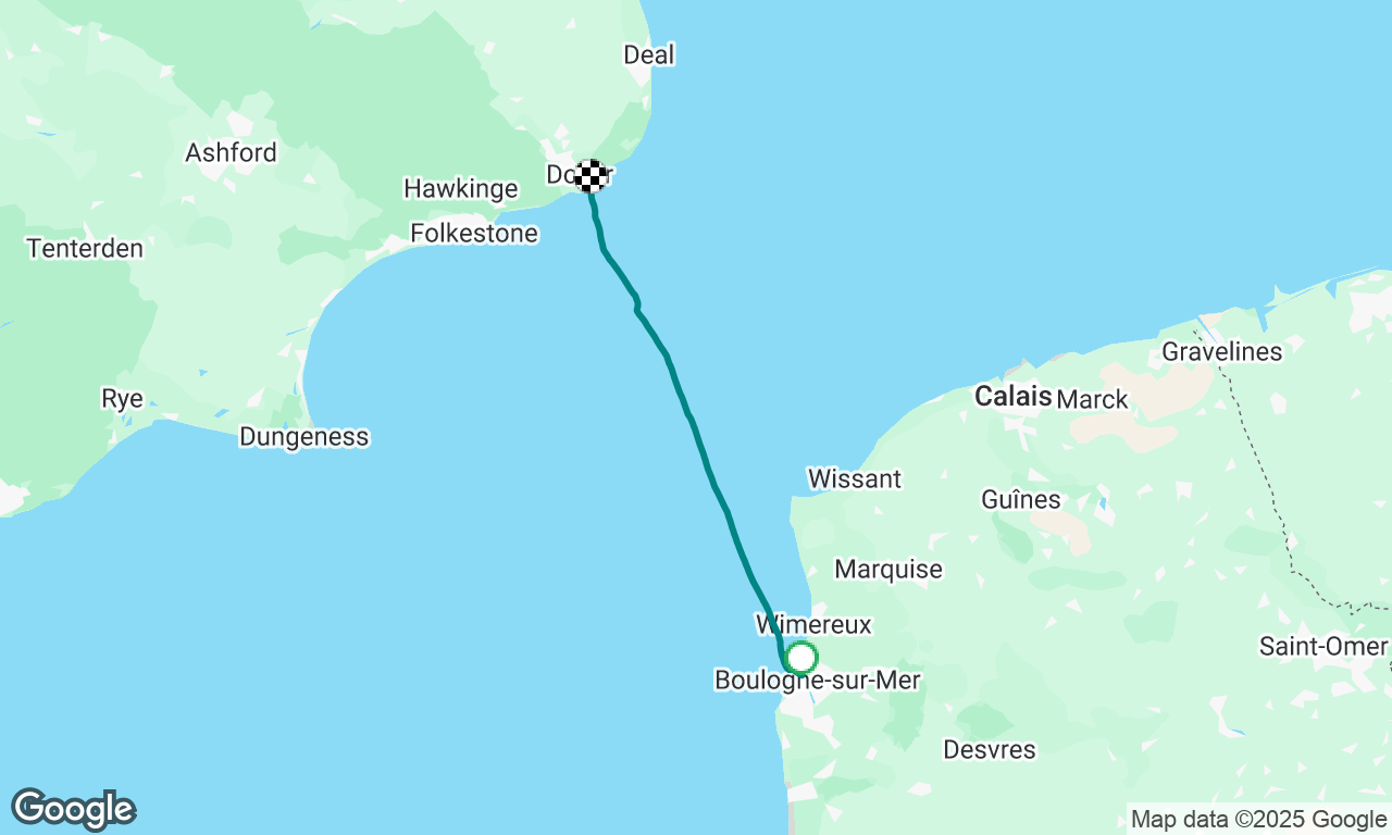 Boulogne to Dover saillink