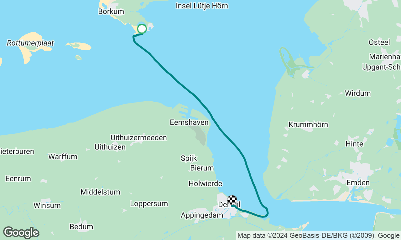 Borkum - Delfzijl