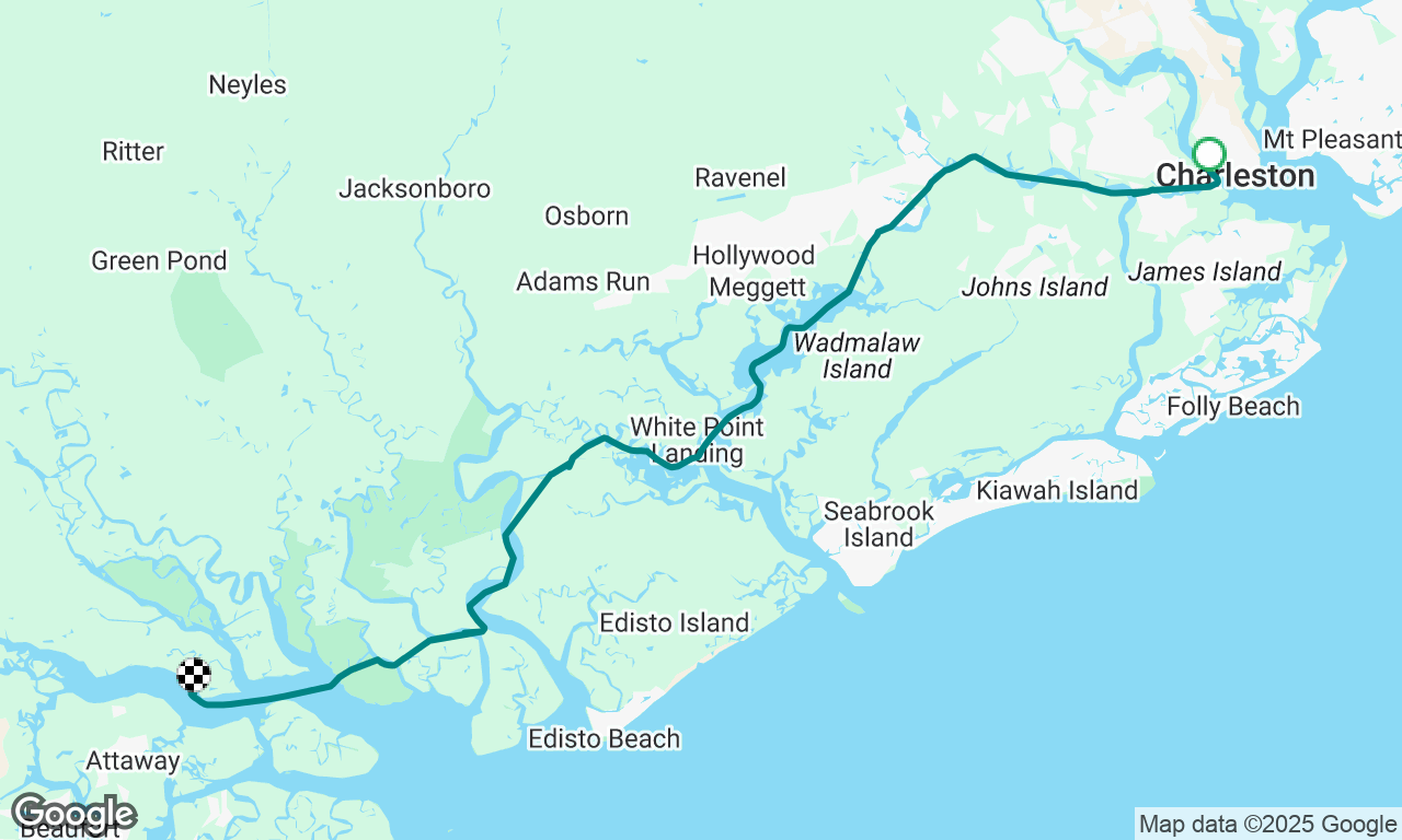 Charleston to Sam’s Pt