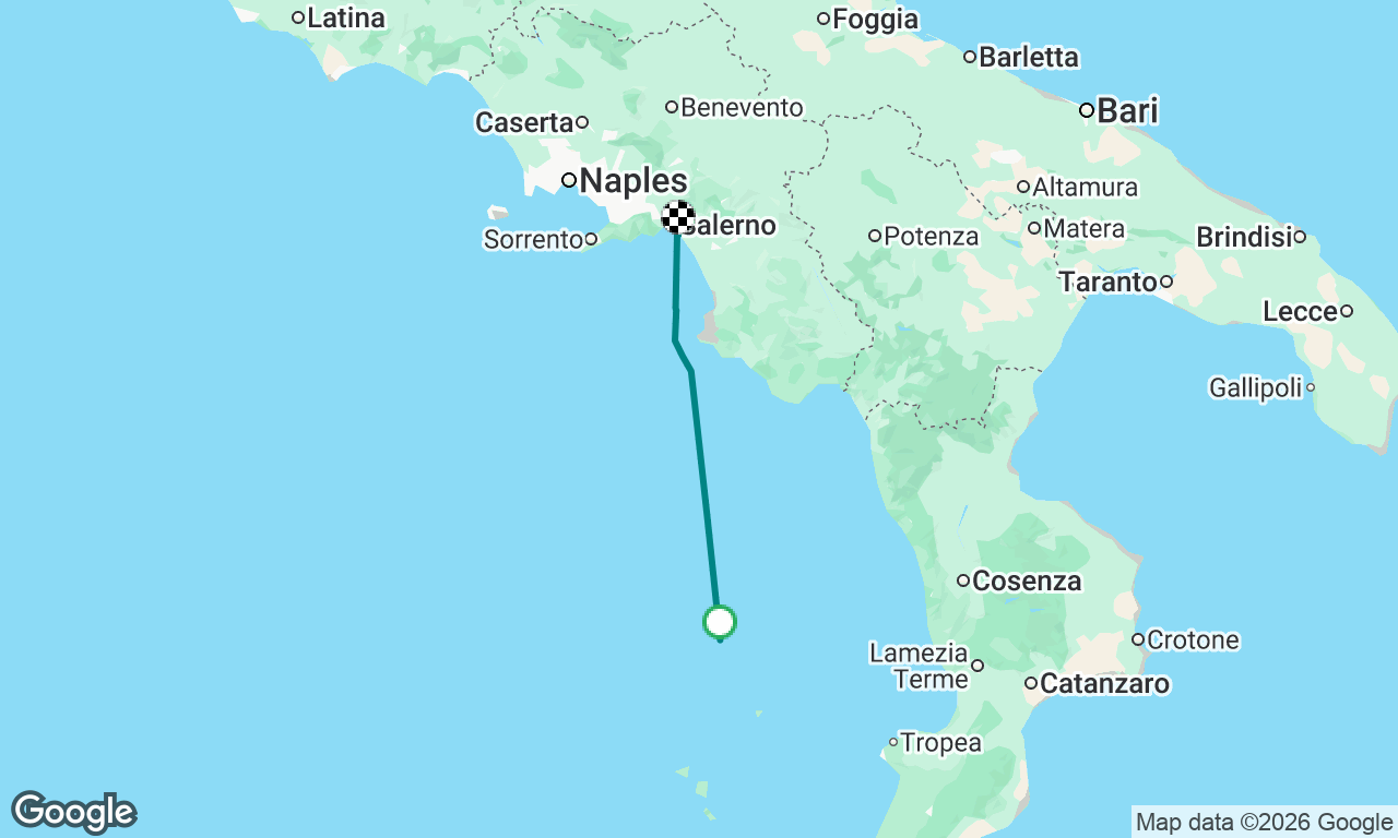 Voyage map