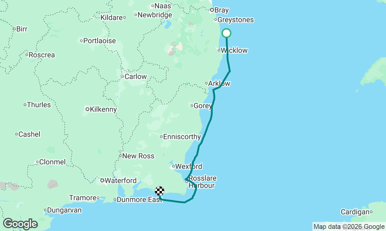 Dun Laoghaire to Kilmore Quay (Day 2)