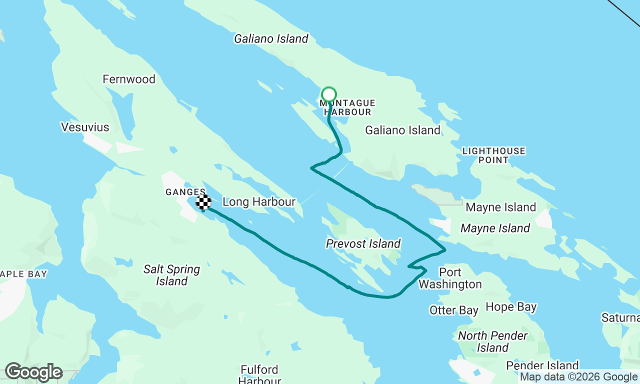 Voyage map