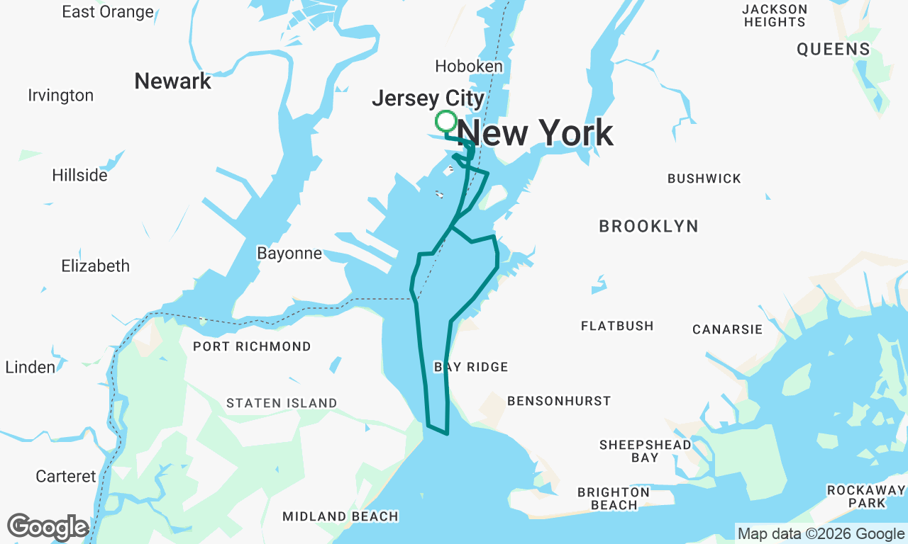 Voyage map