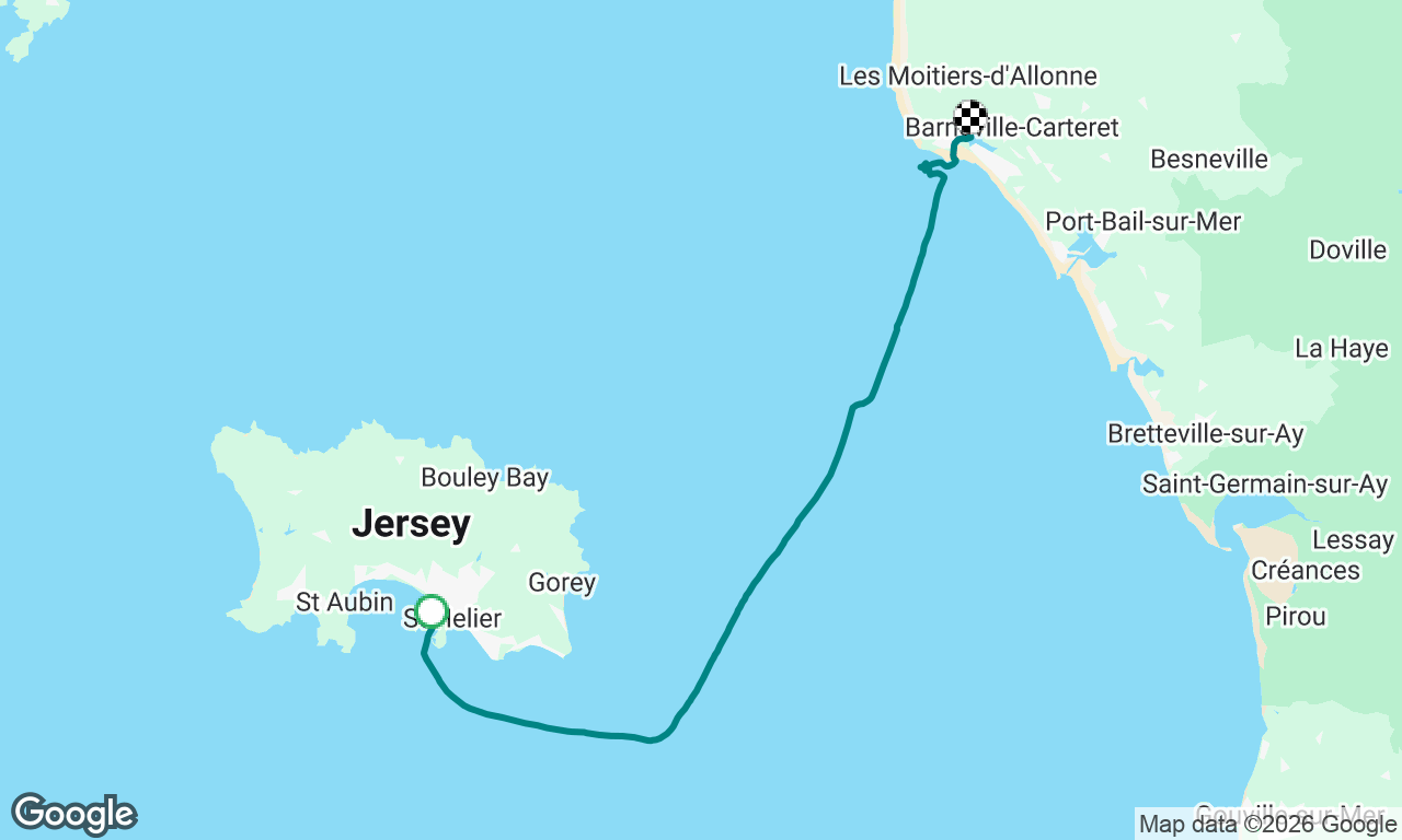 Voyage map