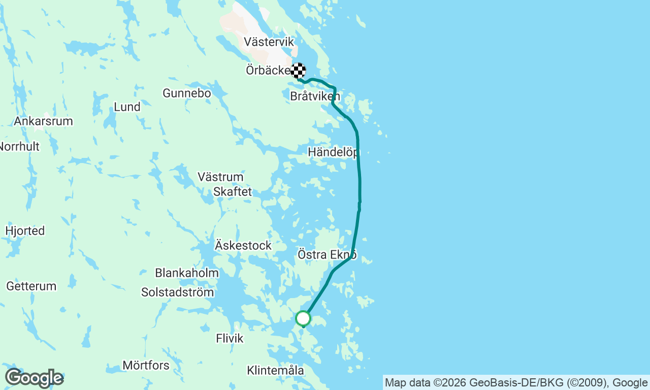 Voyage map
