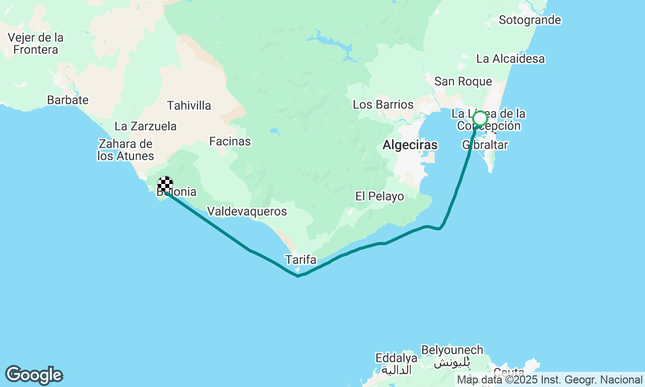Leaving Gibraltar and getting closer to the Canaries 