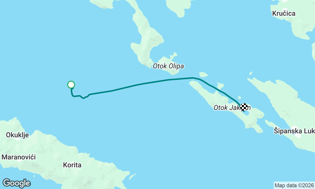 Mljet to Jakljan