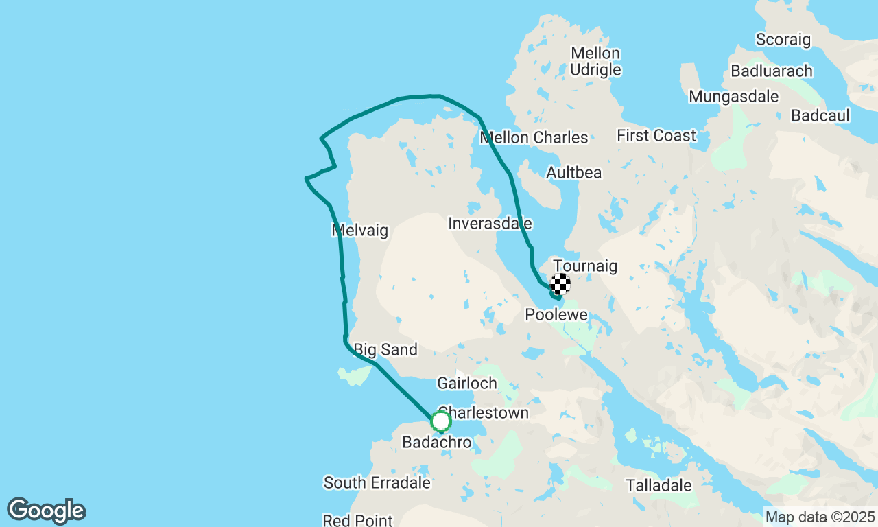 Badachro to Inverewe