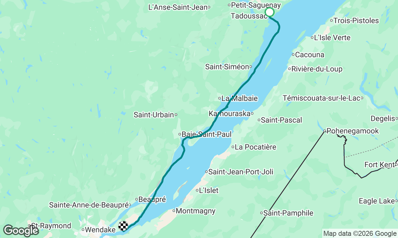 Voyage map