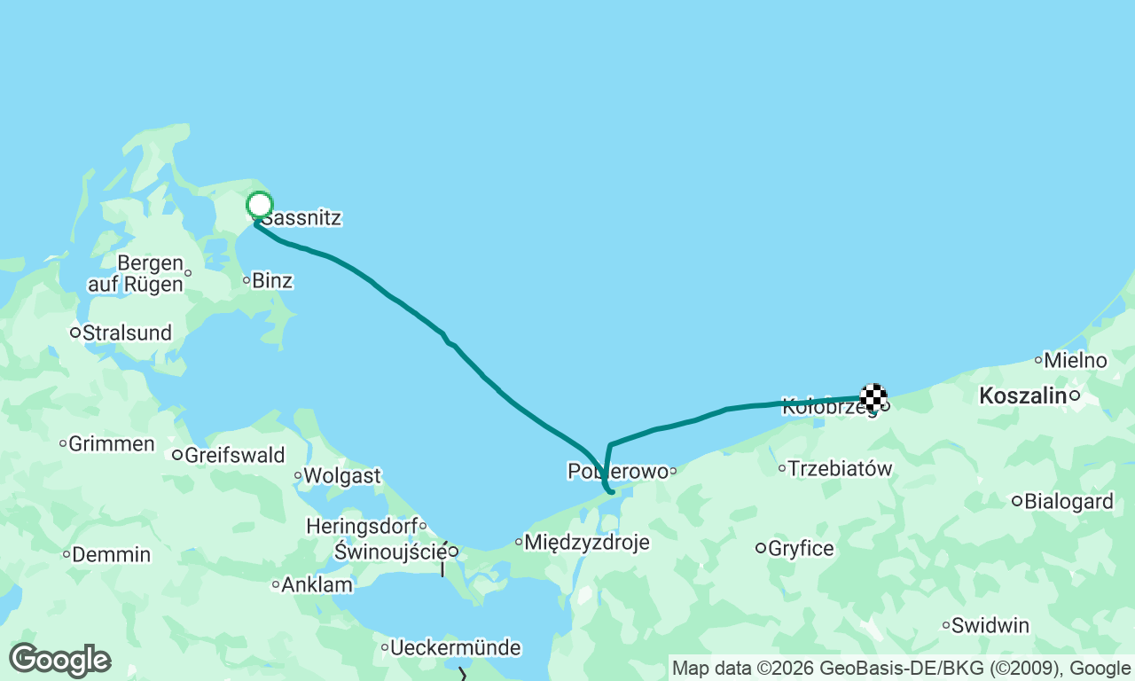 Voyage map