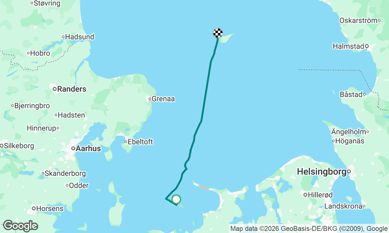 Sejerø to Anholt, Denmark