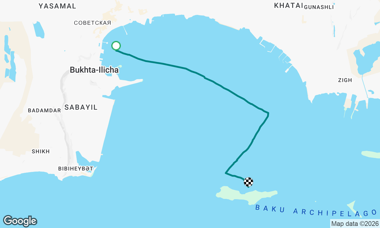Voyage map