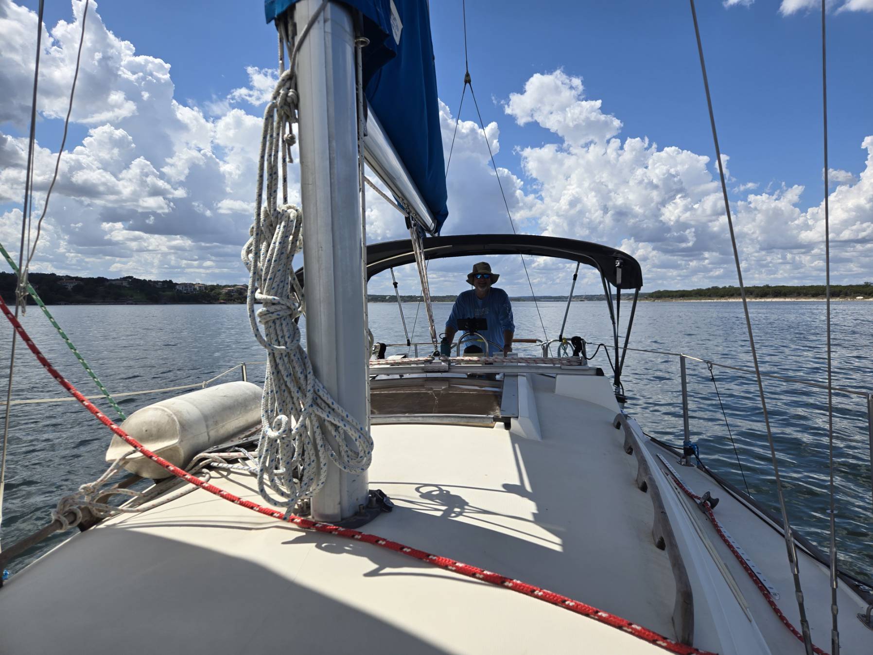 Close quarters maneuvering and sailing day on Lake_2B4CE876-369F-4D00-8808-F3E06FAF3190