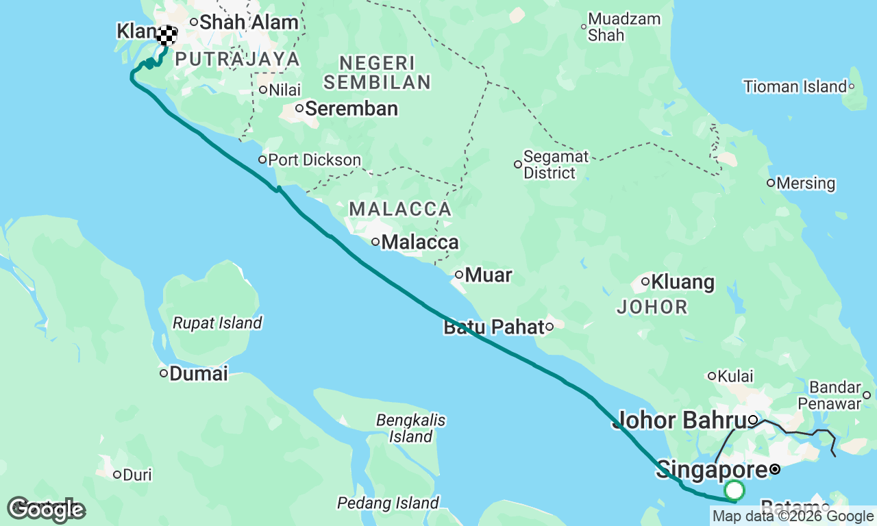 Batam to Port Klang II