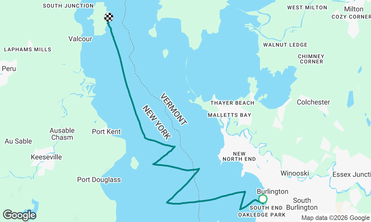 Voyage map
