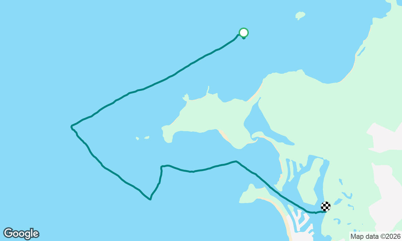 Five Islands mooring to Jolly Harbour 