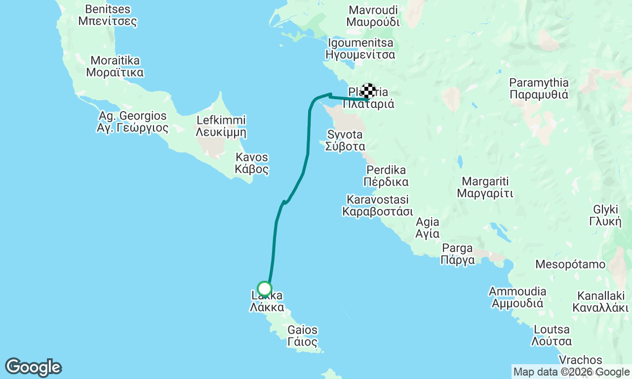 Voyage map