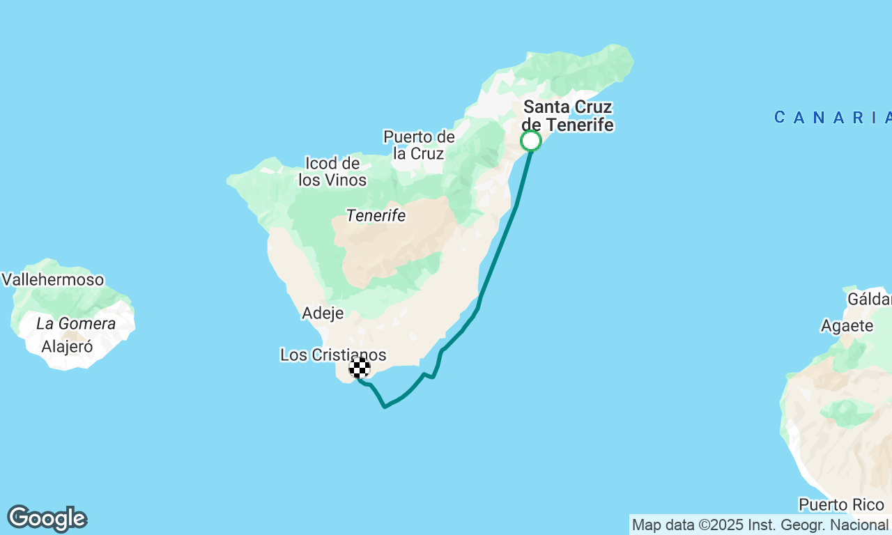 Voyage map