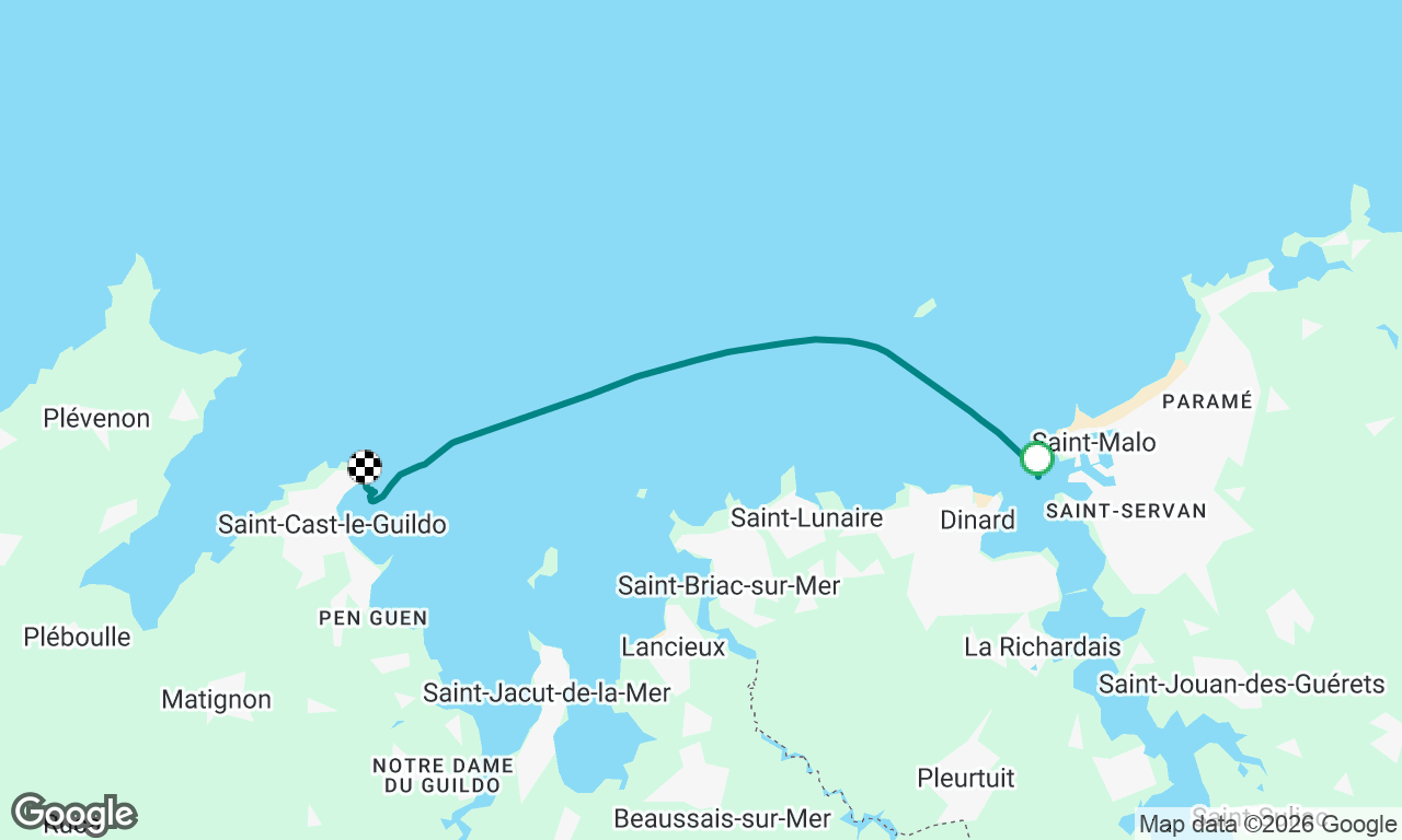 St Malo to St Cast Leg 6