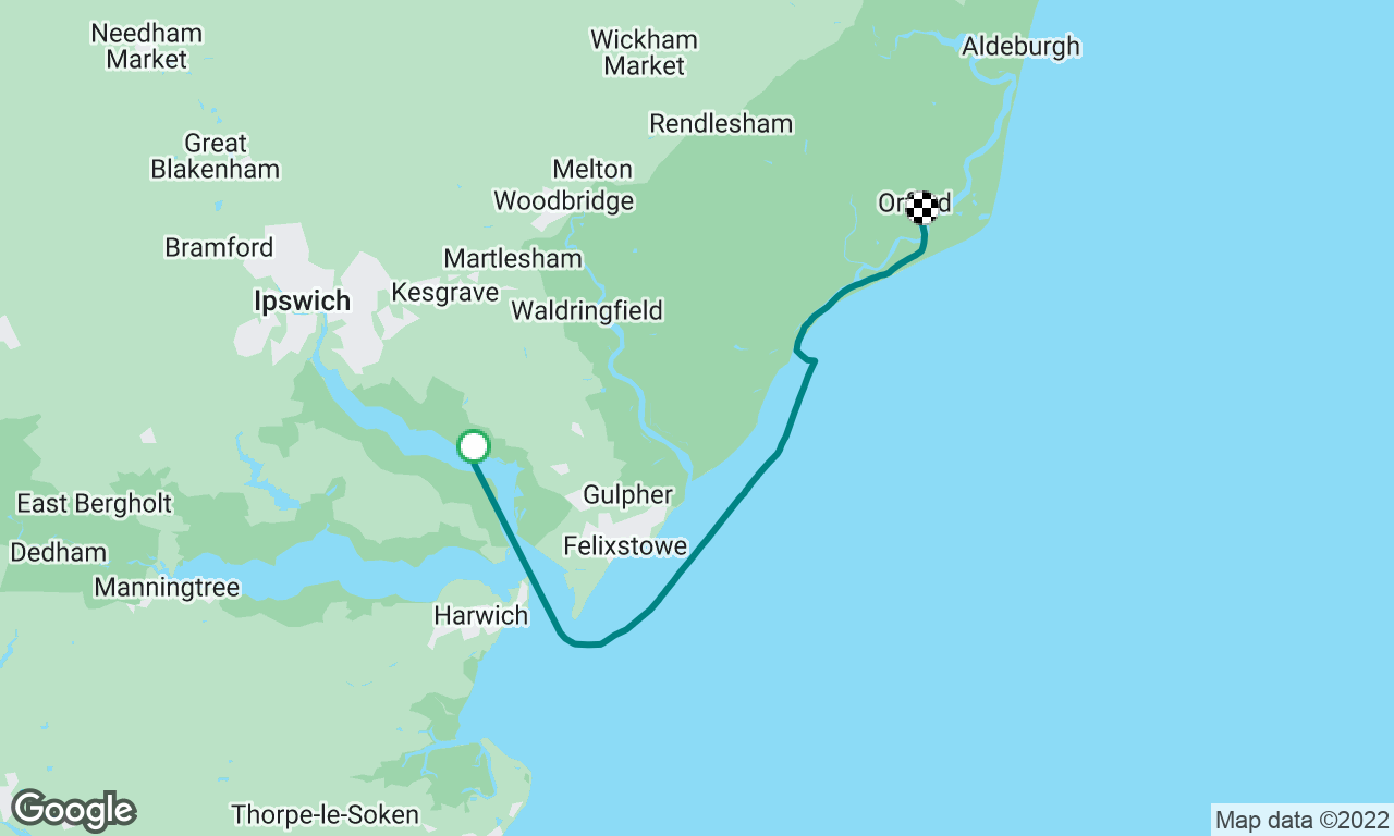 River Orwell to River Ore