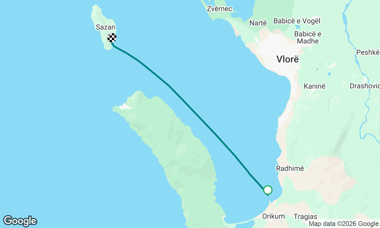 Voyage map