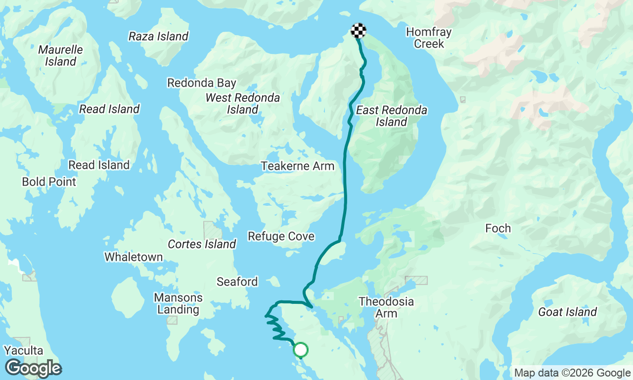 Day 2 Copeland island to East redonda island 