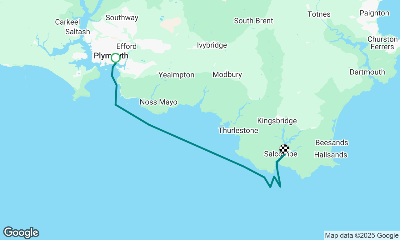 Leg 1: Plymouth to Salcombe