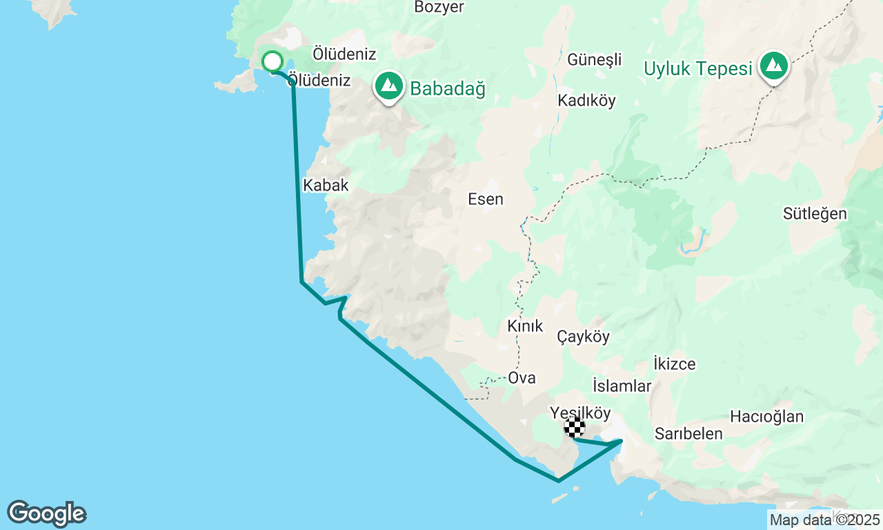Voyage map