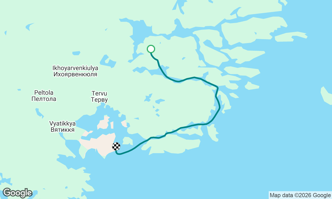 Voyage map