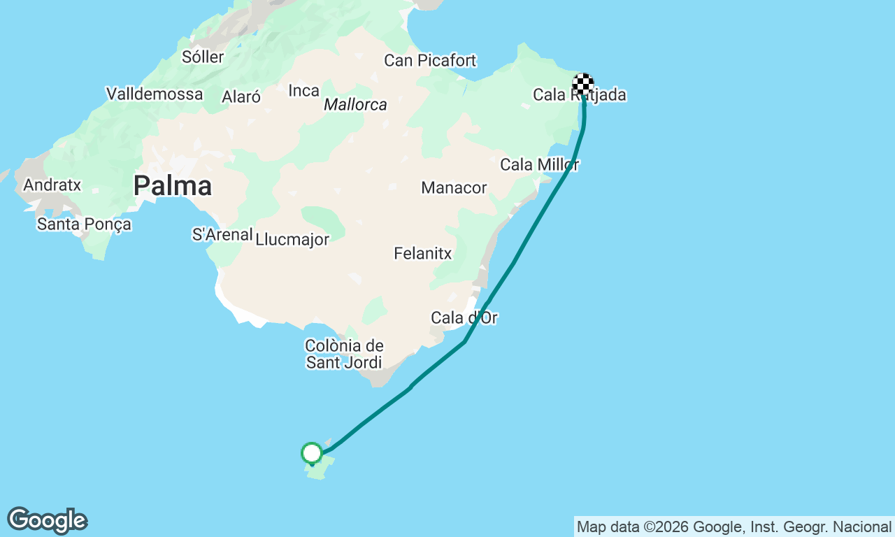 Voyage map