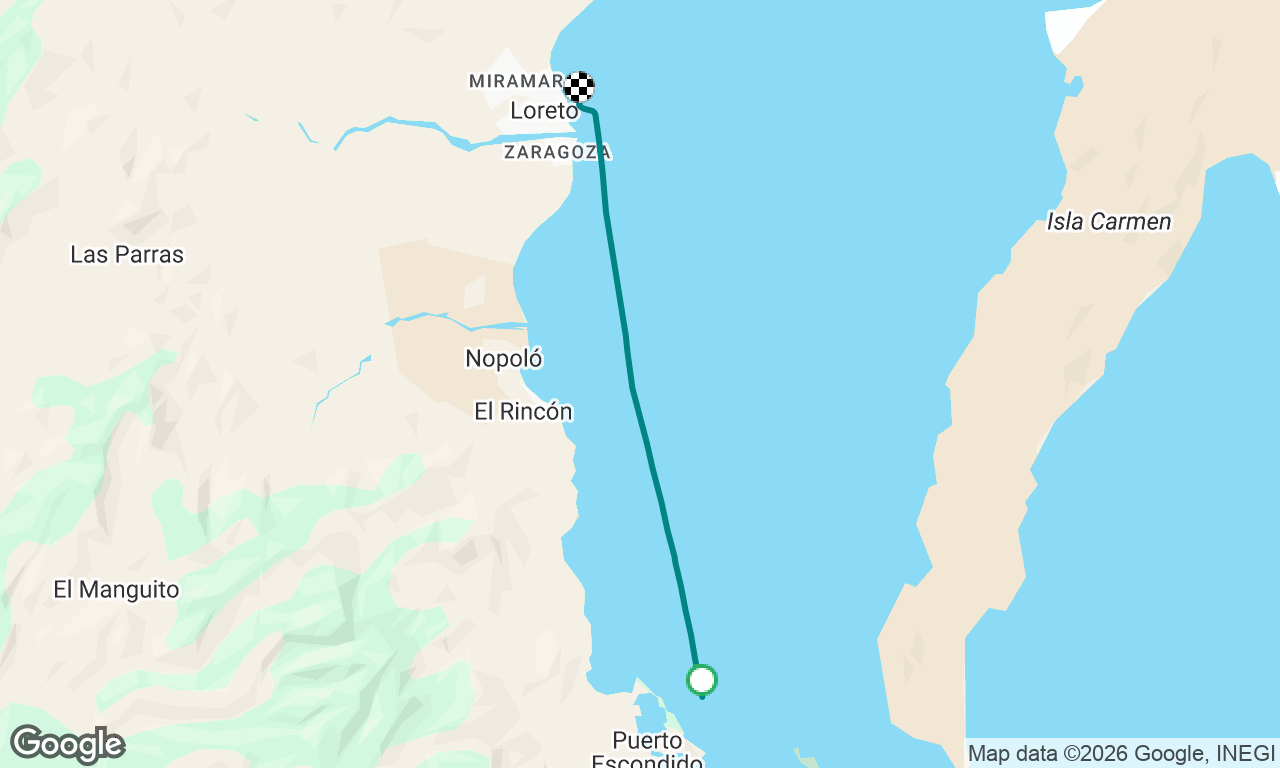 Voyage map