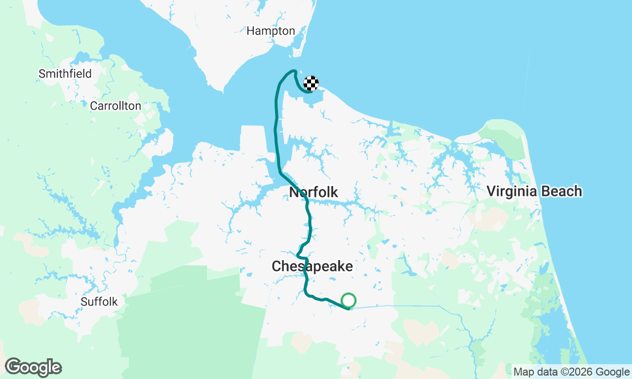 Cruise North - Day 26 - to Norfolk