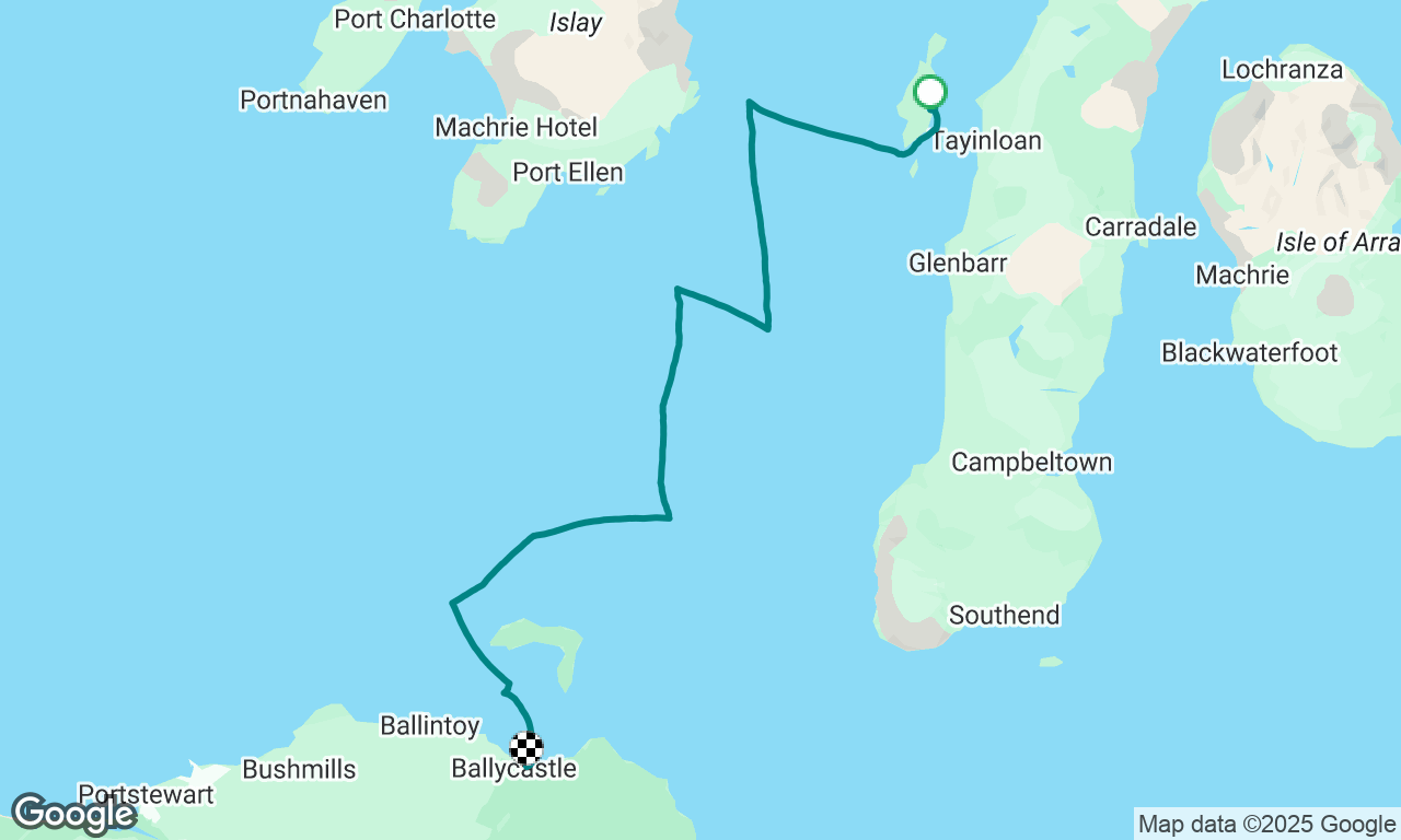 Gigha to Ballycastle