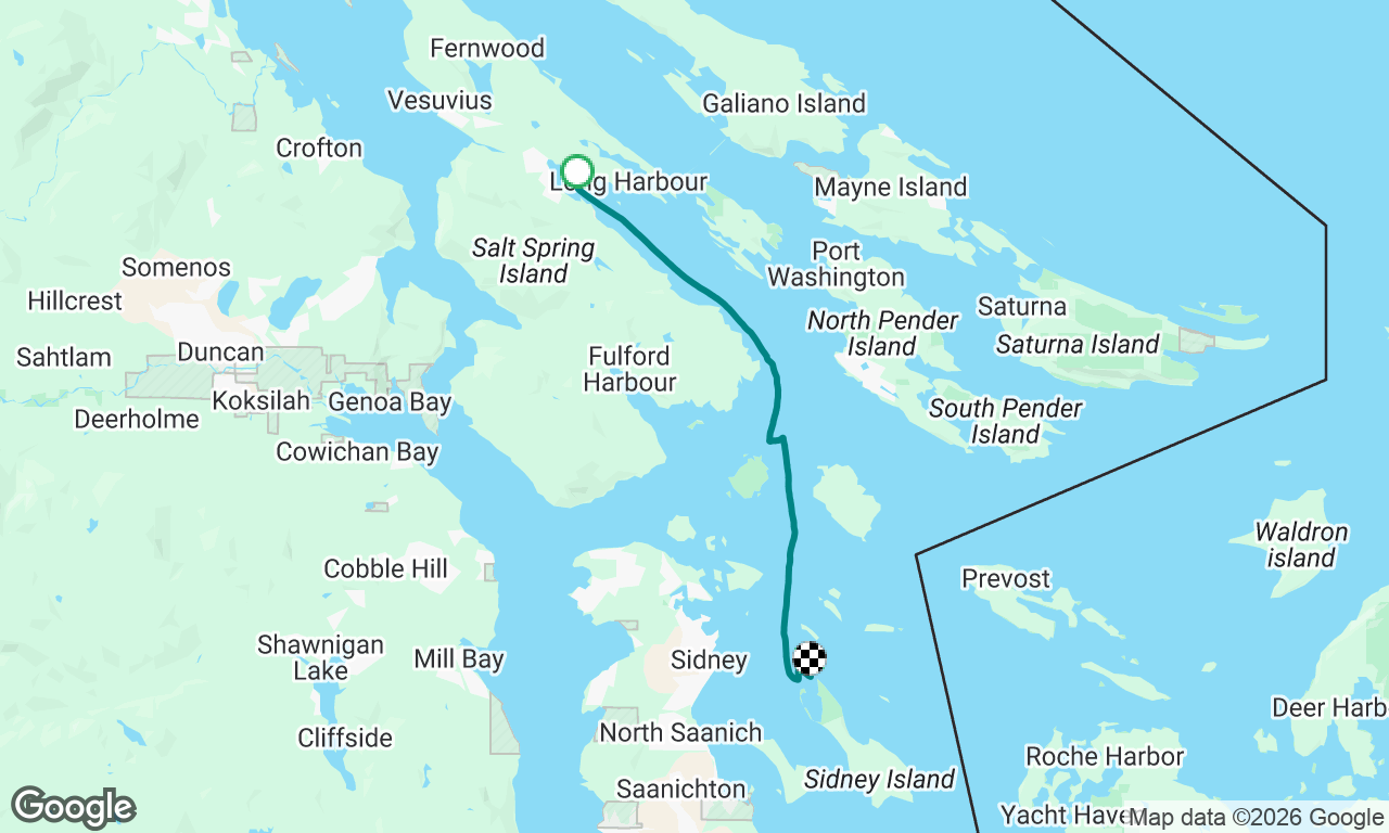 Voyage map