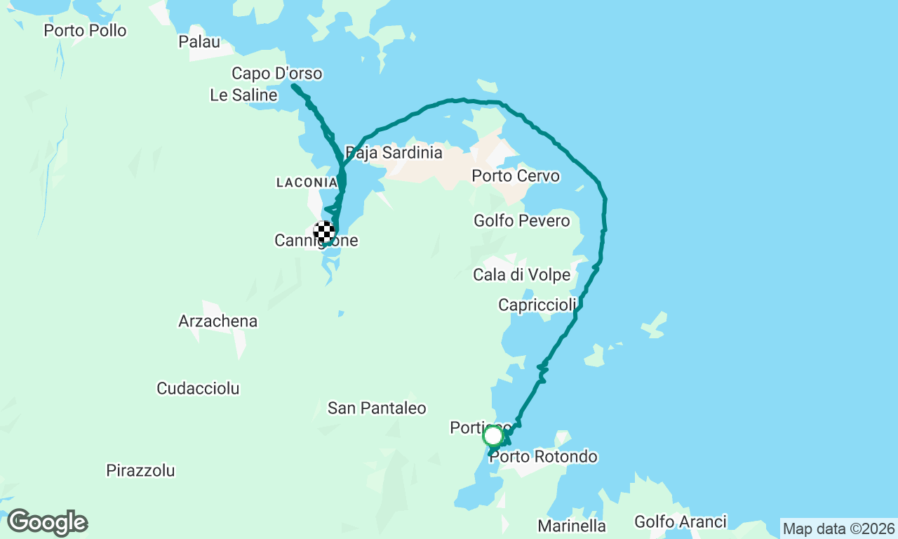 Portisco to Cannigione - July 3, 2026
