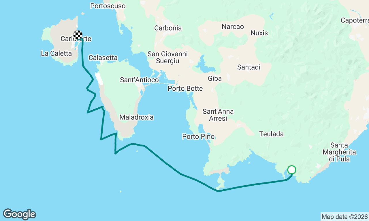 Voyage map