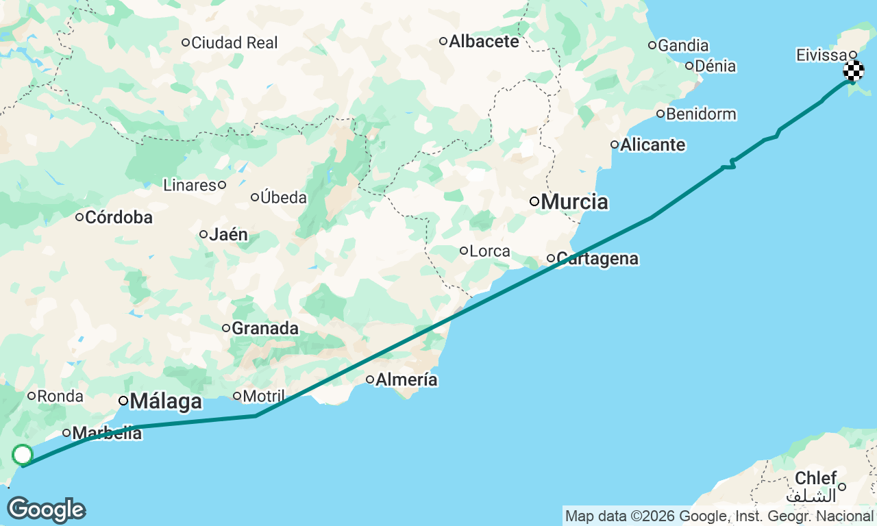 Sotogrande to Ibiza