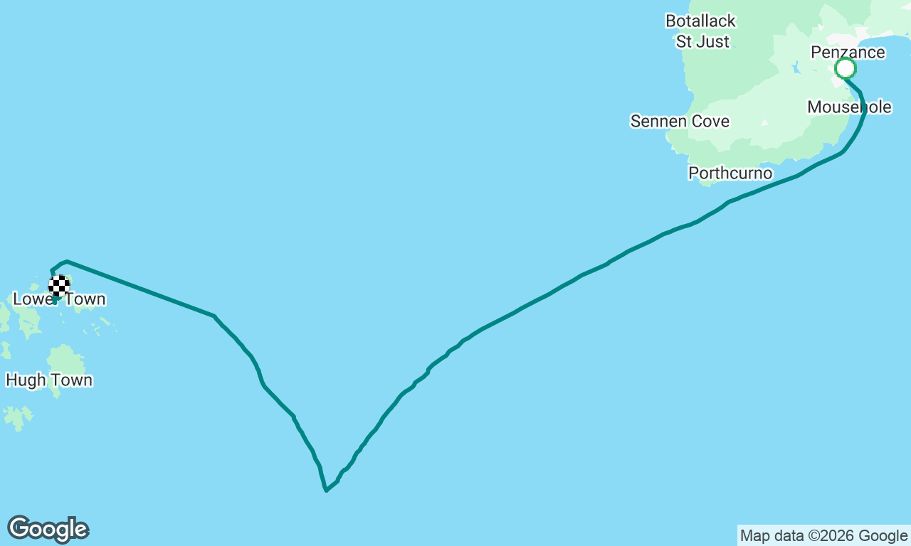 Newlyn to St Martin IoS