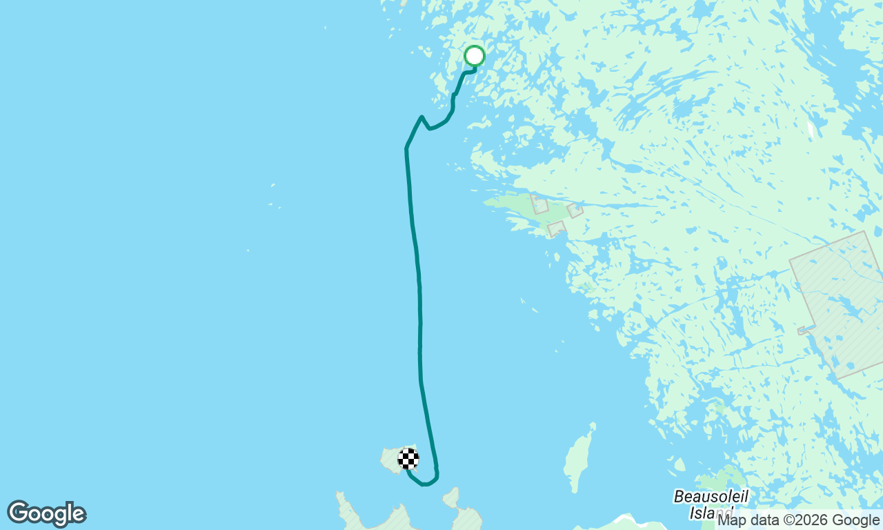 Ladis Bay to Hope Island