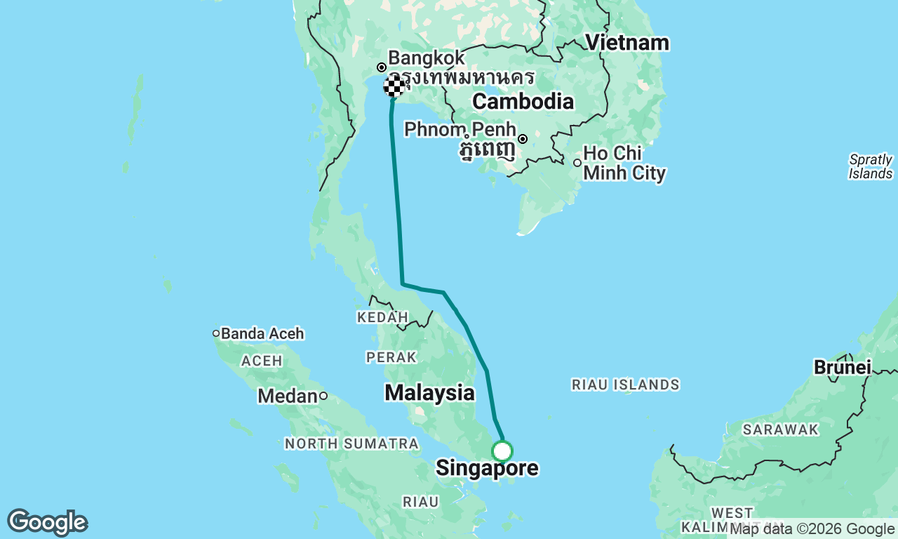 Desaru to Ocean Marina