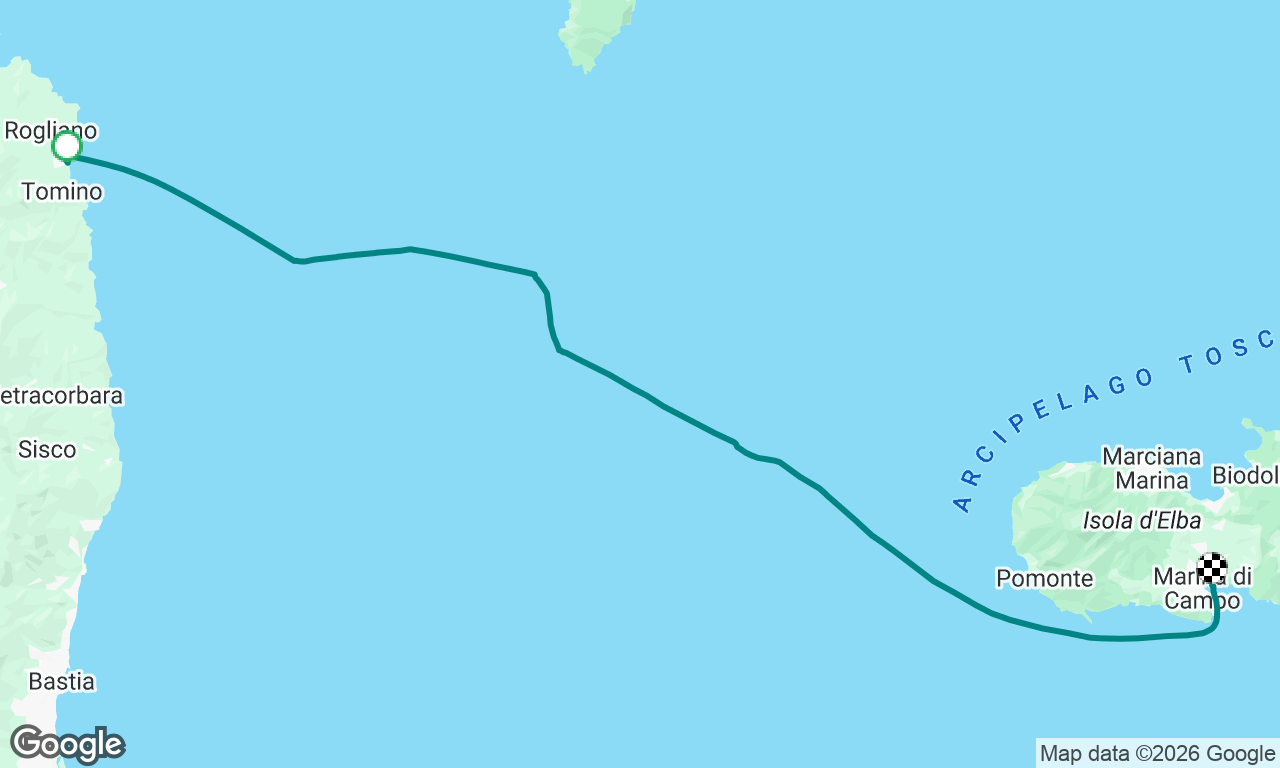 Voyage map