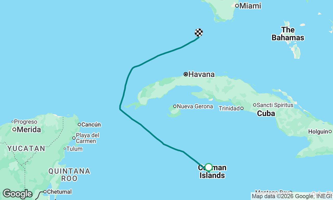 Grand Cayman to Key West