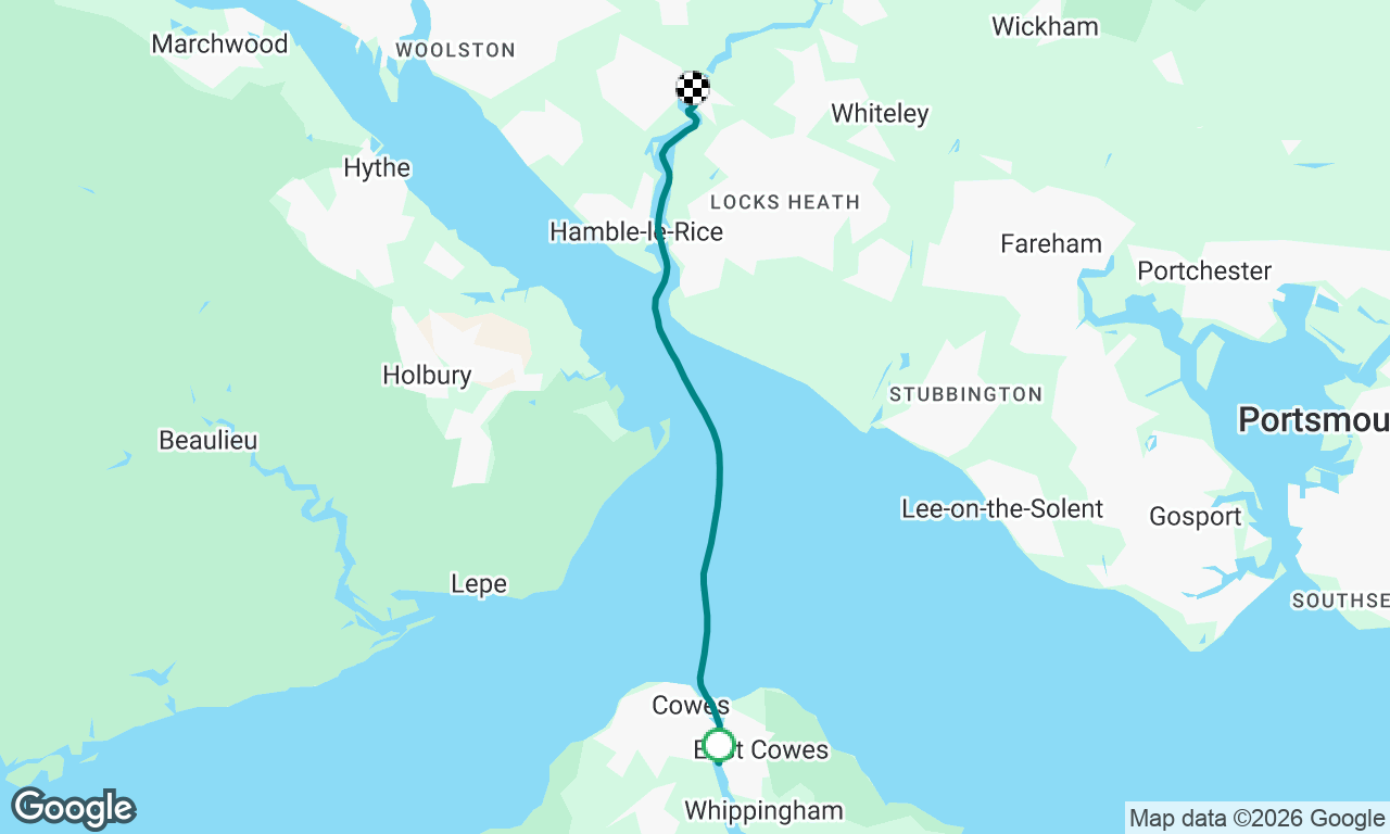 Voyage map