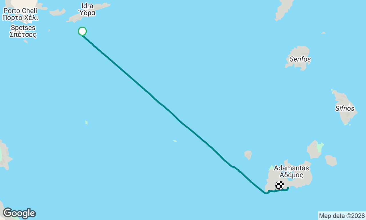 Voyage map