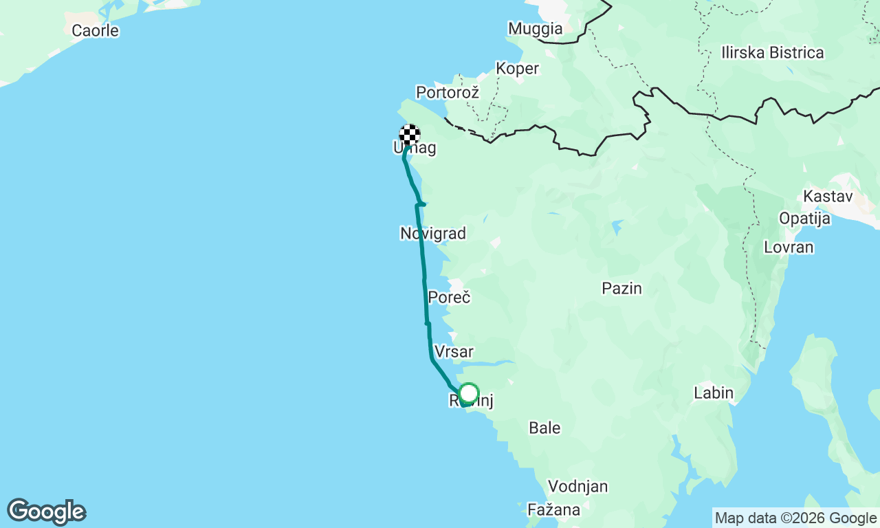 Voyage map